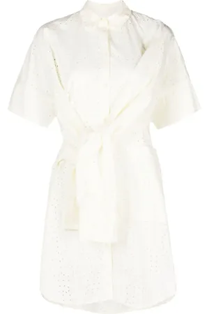 HENRIK VIBSKOV Fold broderie anglaise blousejurk