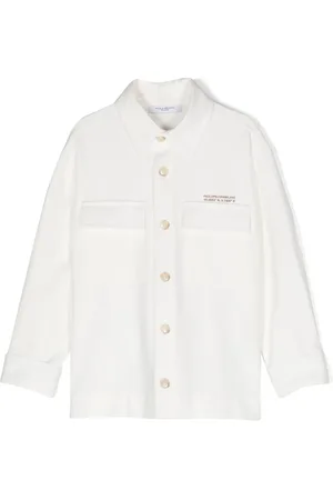 Paolo Pecora Shirtjack met logoprint