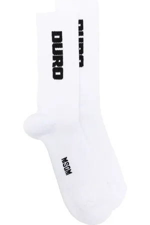 Msgm Katoenen sokken met logoprint