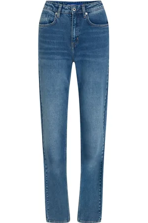 Karl Lagerfeld Straight jeans met logopatch