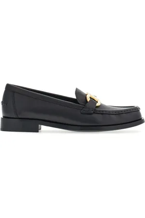 Salvatore Ferragamo Gancini leren loafers