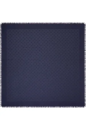 Tory Burch Sjaal met monogram jacquard