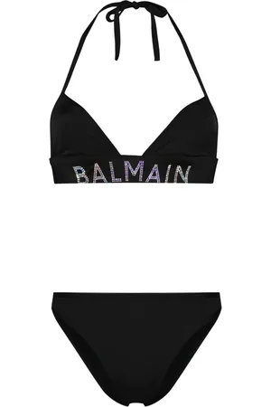 Balmain Bikini verfraaid met logo