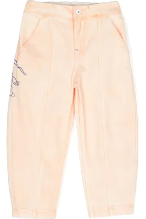 Burberry Equestrian Knight broek met toelopende pijpen