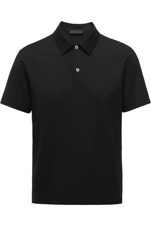 Prada Poloshirt met geborduurd logo