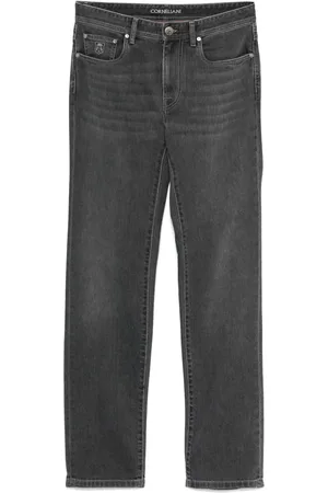 corneliani Jeans met toelopende pijpen