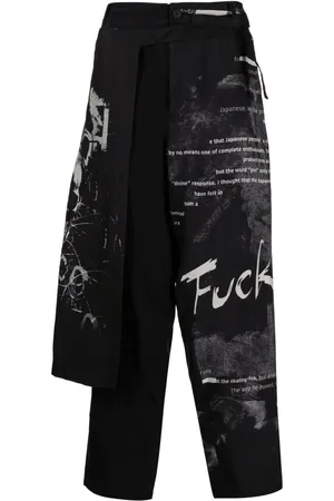 YOHJI YAMAMOTO Straight broek