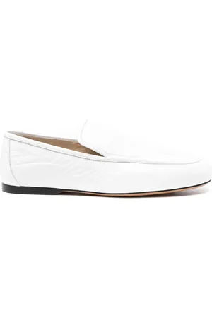 Khaite Alessia leren loafers