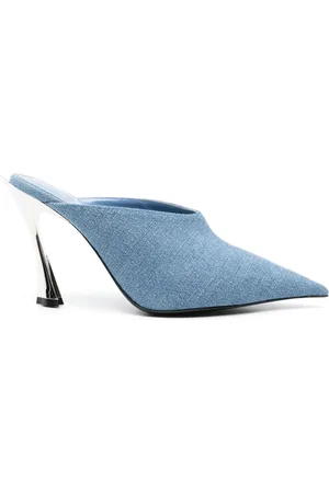 MUGLER Muiltjes met sleehak 95 mm