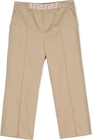 VERSACE Katoenen broek met Greca patroon