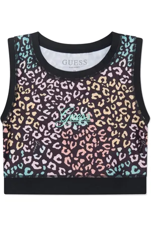 Guess Tanktop met luipaardprint