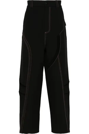 Feng Chen Wang Broek met contrasterend stiksel