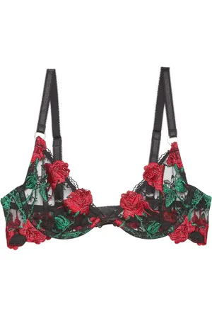 FLEUR DU MAL Vampire Rose bh met borduurwerk