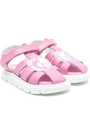 Moschino Teddy Bear leren sandalen