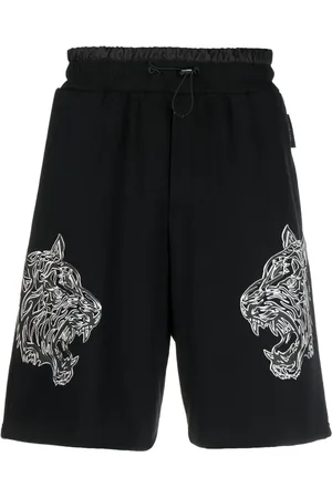 Philipp Plein Shorts met elastische taille