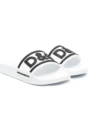 Dolce & Gabbana Slippers met logo