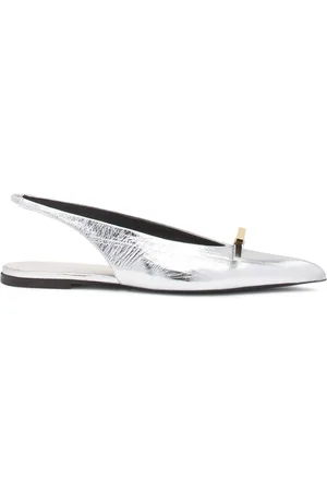 Lanvin Gelamineerde leren ballerina