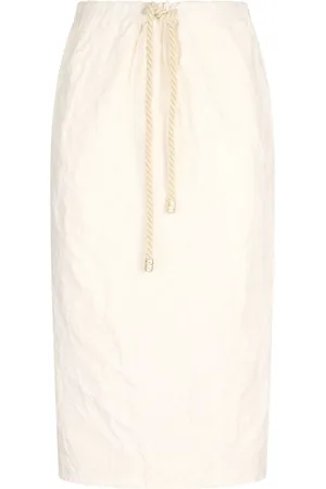 Roberto Cavalli Cotton pencil skirt