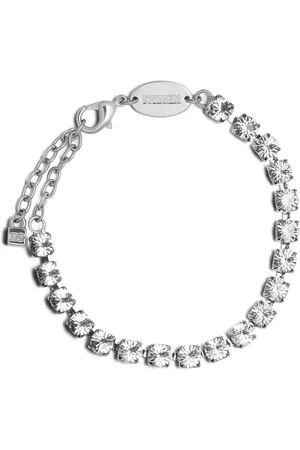Dsquared2 Metalen armband met gegraveerd logo