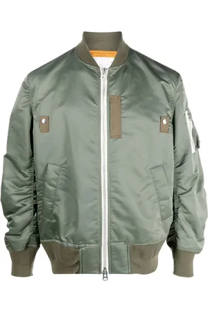 SACAI Bomberjack met honkbalkraag