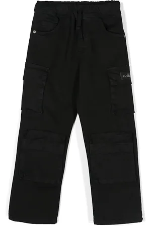John Richmond Cargo broek met twill weving