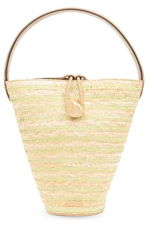 Cult Gaia Freedie gestreepte bucket schoudertas