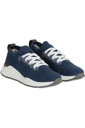 Brunello Cucinelli Gebreide sneakers