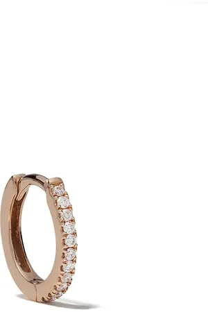 We by White Bird 18kt roségouden oorring
