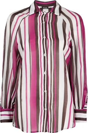 Kiton Gestreept blouse