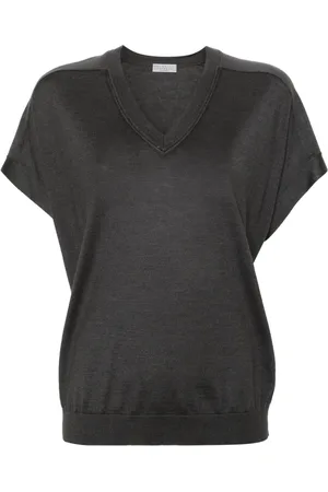 Brunello Cucinelli Gebreid T