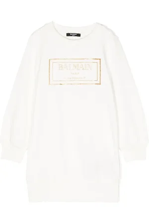 Balmain Jurk met logoprint