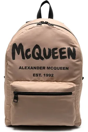 Alexander McQueen Rugzak met logoprint
