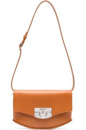Durazzi Milano Schoudertas met gegraveerd logo