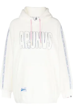 A Bathing Ape Hoodie met geborduurd logo