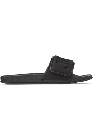 Jimmy Choo Fitz/M slippers met logo
