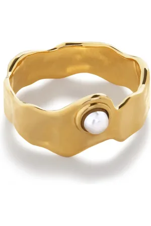 Monica Vinader Capri ring met parel
