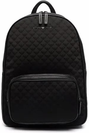 Emporio Armani Rugzak met jacquard logo
