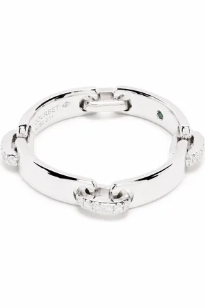 COURBET 18kt gerecycled witgouden ring