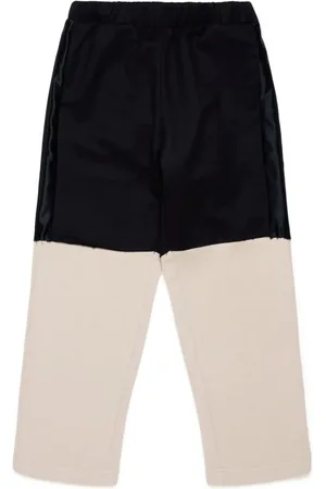 Maison Margiela Tweekleurige trainingsbroek met patroon