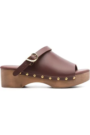 Ancient Greek Sandals Leren klompen
