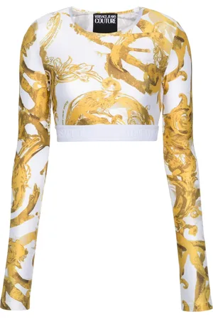 VERSACE Cropped top