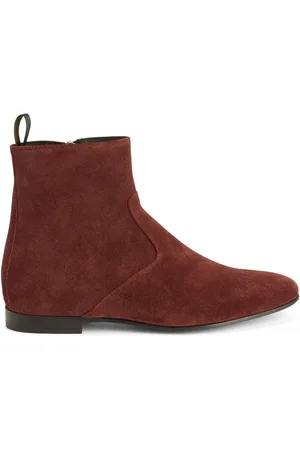 Giuseppe Zanotti Ron suède enkellaarzen