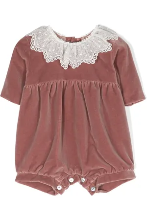 JESURUM BABY Piccolo Cà Foscari fluwelen romper
