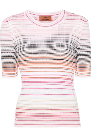 Missoni Gebreide trui met strepen