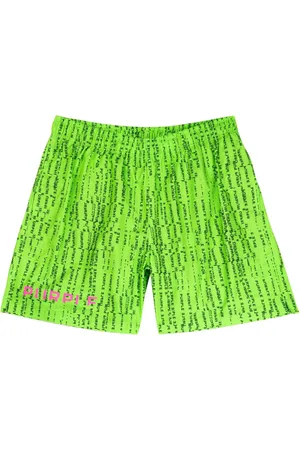 Purple Brand Shorts met logoprint