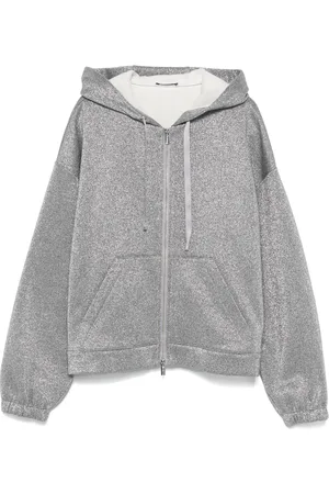 PESERICO SIGN Metallic hoodie