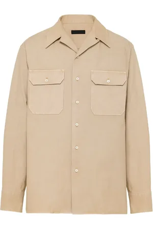 Prada Overhemd met logopatch