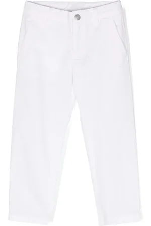 Dondup Mid waist katoenen chino