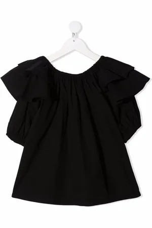 Le pandorine Blouse met korte mouwen