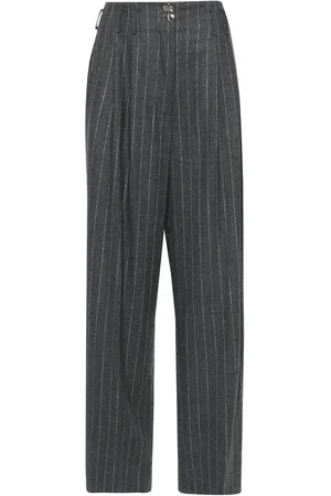 GENNY Broek met krijtstreep